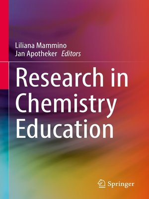cover image of Research in Chemistry Education